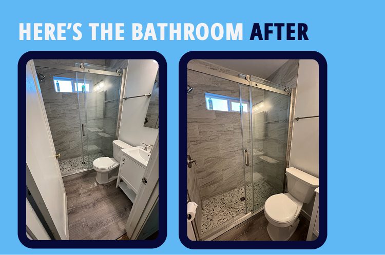 A Tacoma Bathroom Remodel: From Dated to Designed 2 remodel after